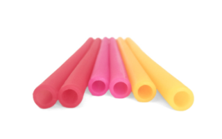 GoSili Reusable Silicone Straws with Travel Case